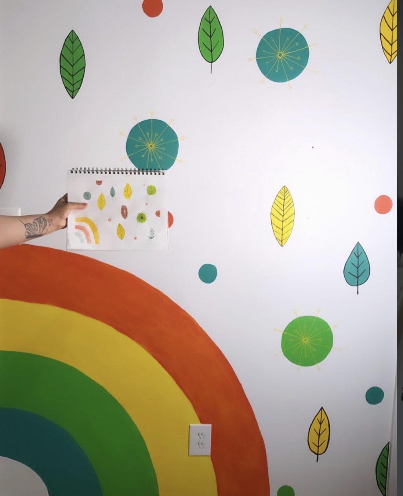 Adilé's Forest, Nursery Mural